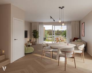 Elke woning wordt gebouwd volgens de meest recente energie- en comfortnormen en is uitgerust met toekomstgerichte technieken zoals warmtepompen, vloerverwarming en performante isolatie. Elke woning beschikt over een privatieve tuin met ruim terras, waar rust, privacy en buitenleven centraal staan. De ondergrondse parkeervoorziening zorgt niet alleen voor optimaal comfort, maar draagt ook bij aan een elegant en autoluw straatbeeld dat de residentiële uitstraling van het geheel versterkt.Meer weten over dit gloednieuwe woonproject? Bezoek onze website https://www.av-development.be/project/nieuwbouwwoningen-3040-huldenberg of contacteer Elien Mombaerts op het nummer 0470/38.21.30.