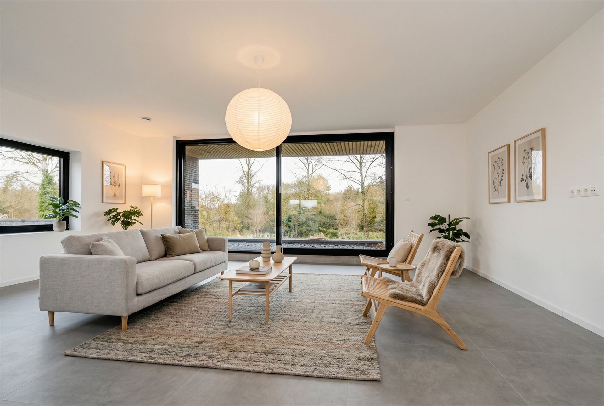 PRACHTIGE HALFOPEN NIEUWBOUWWONING met 3 / 4  slaapkamers en mogelijkheid om Privé met Professioneel te combineren (verkoop met registratierechten!) - foto 2