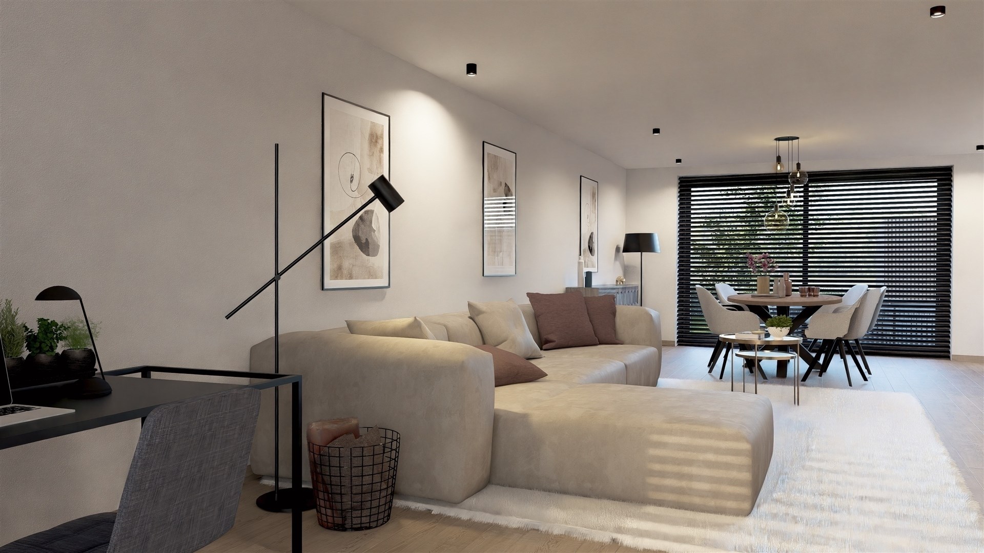 Nieuwbouwwoning  met 3 slaapkamers in nieuwe verkeersvrije woonwijk - foto 2