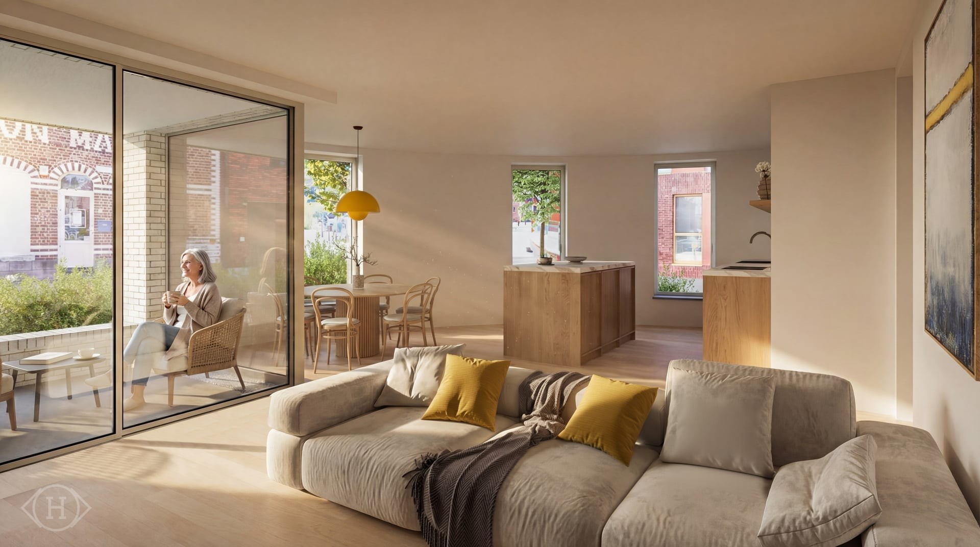 Uniek 3-slaapkamerappartement met terras - foto 4