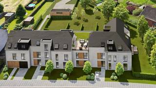 REEDS 60% VERKOCHT - START DER WERKEN 8/2025Gelijkvloers appartement van 102m² met privé tuintje van 62m² met zuiderterras van 15m² in het stijlvolle...