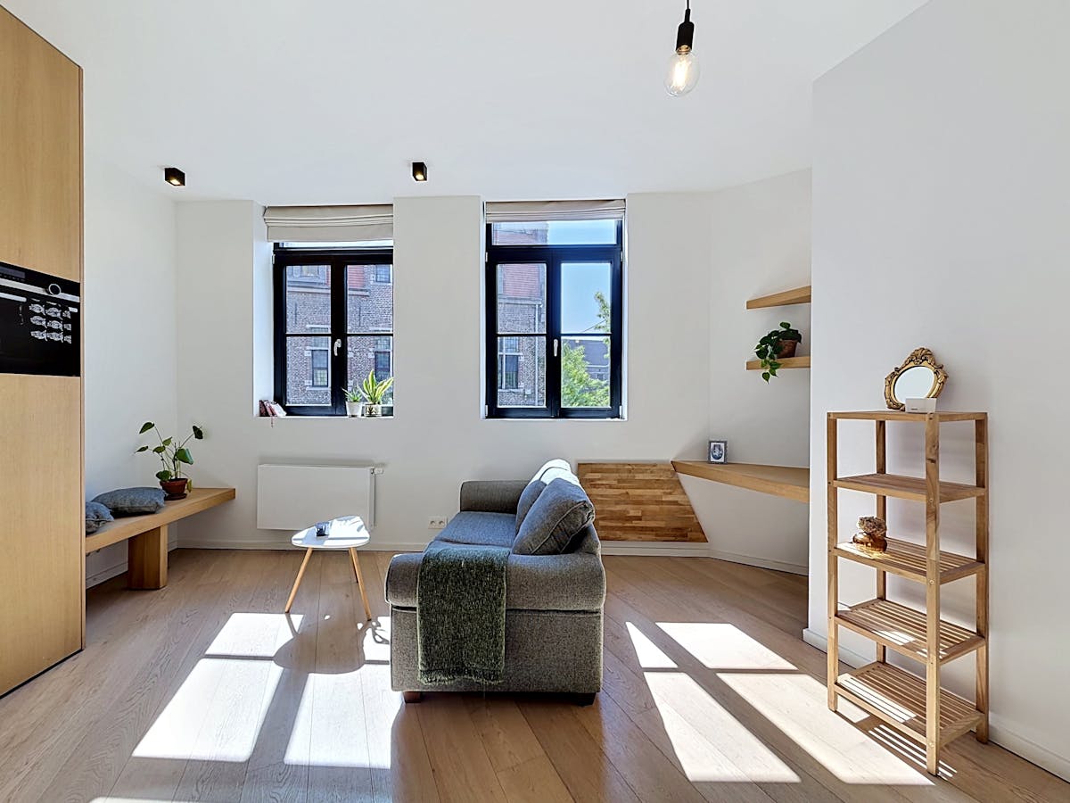Bemeubeld éénslaapkamerappartement te huur in Gent - foto 2