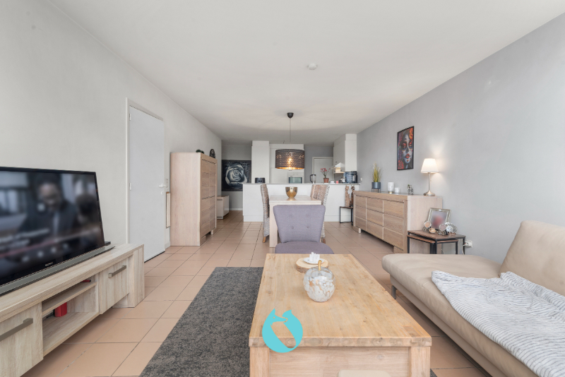 Gelijkvloers appartement met 2 slpks, tuin en garage - foto 3