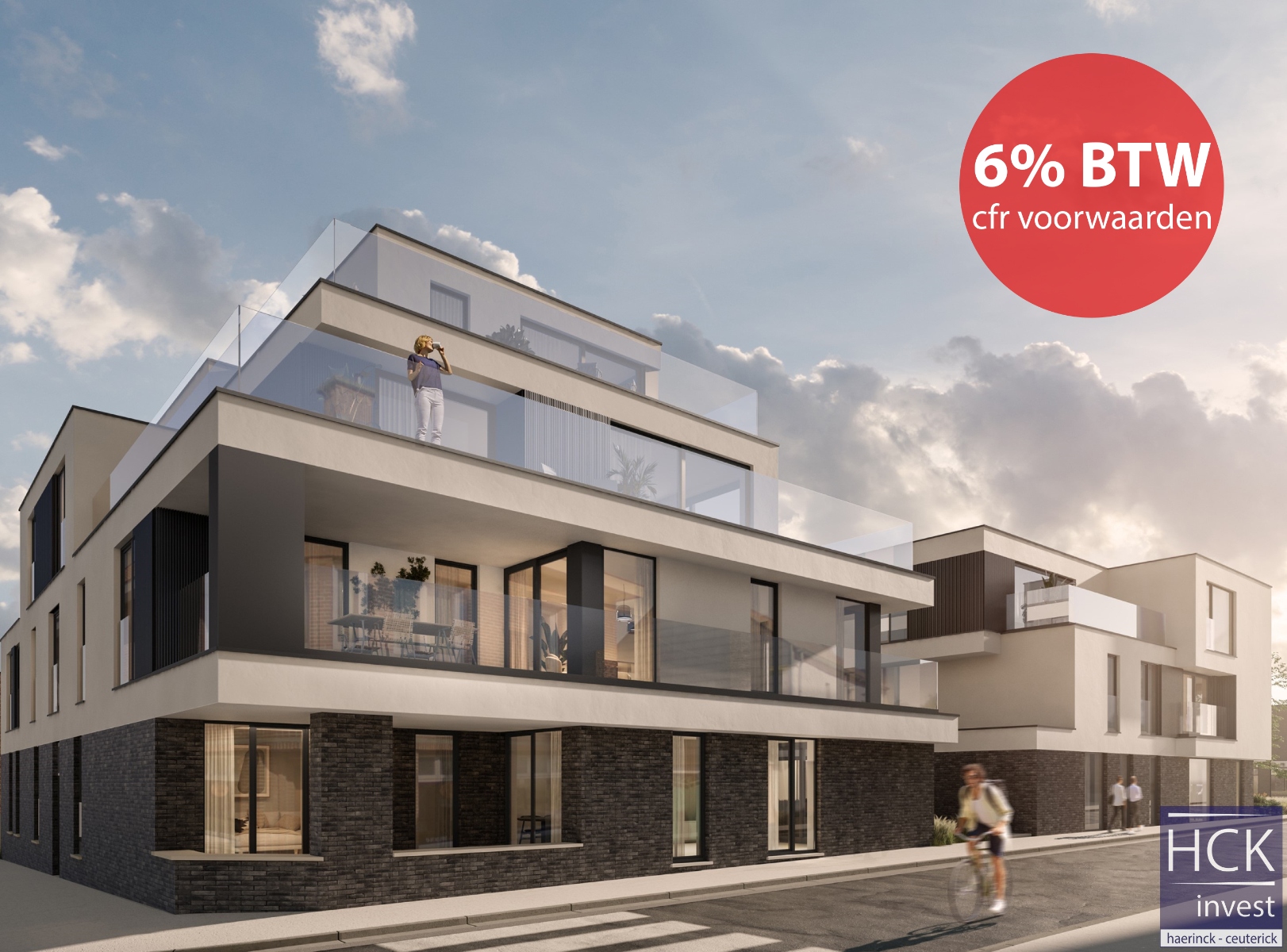 KRUISHOUTEM | POSTILJON | Uniek & groen woonproject met 24 appartementen - foto 1