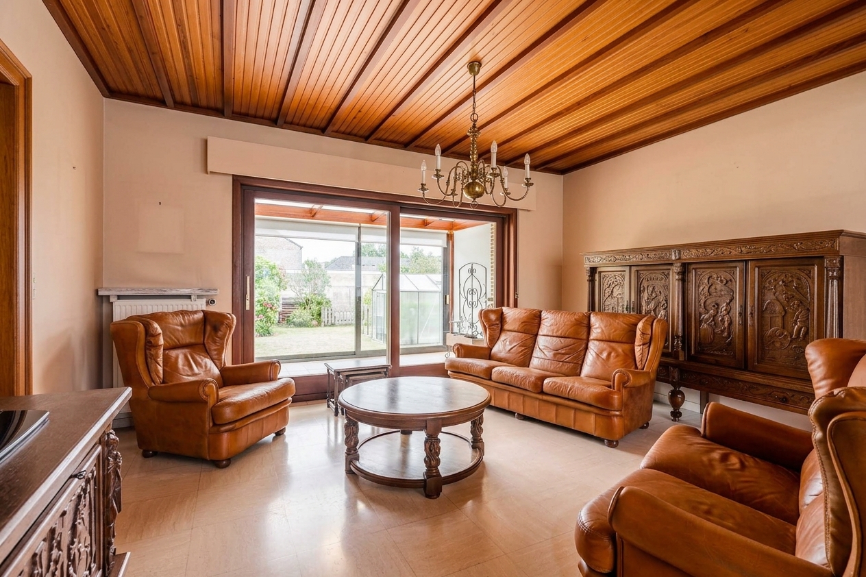 Ruime gelijkvloerse woning met grote tuin! - foto 4