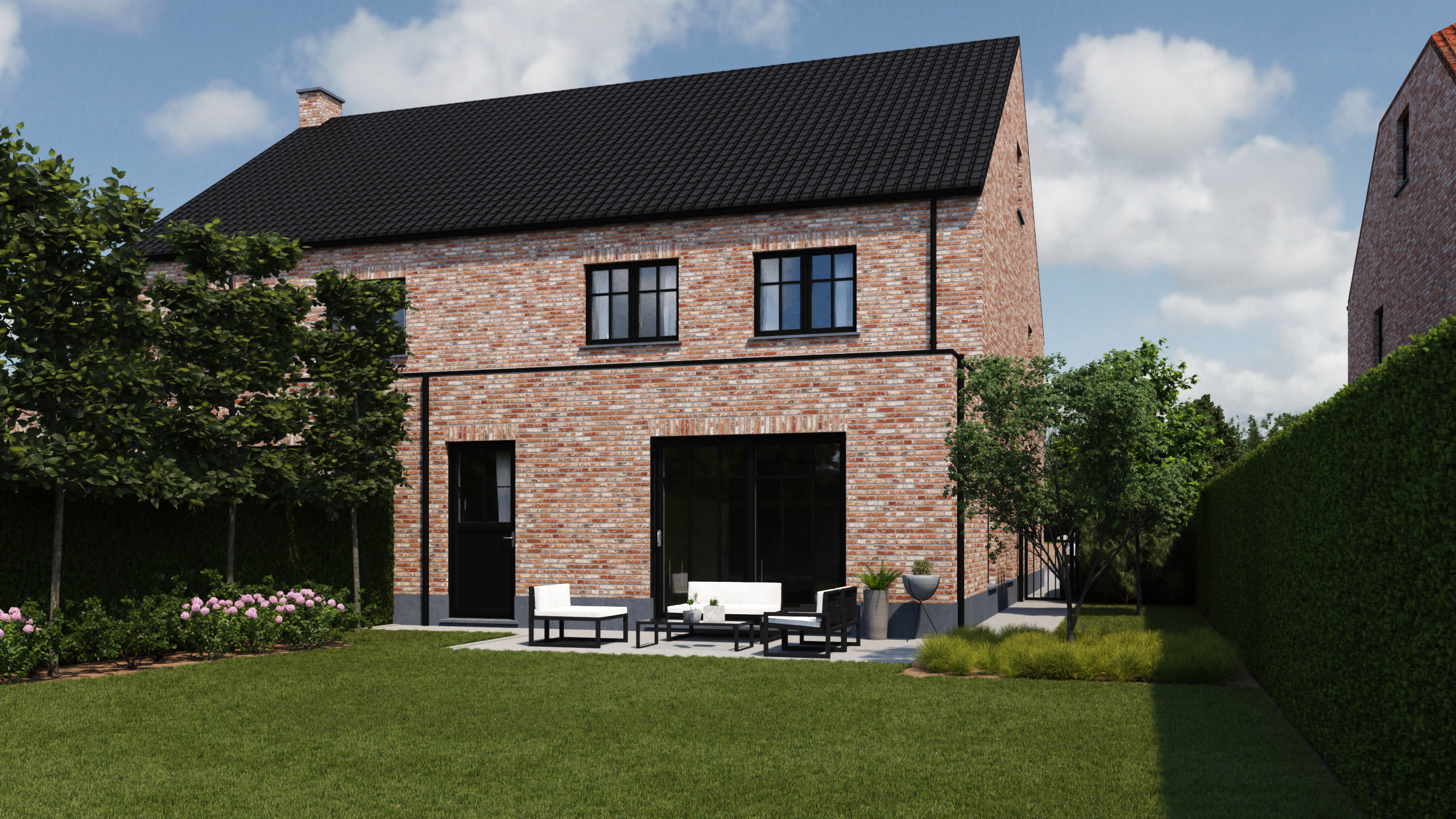Prachtige landelijke nieuwbouw met 4 slpks! - foto 3
