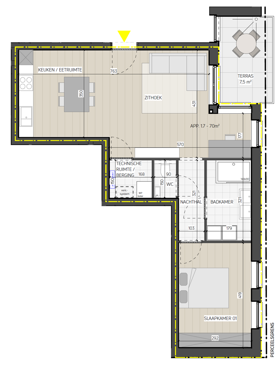 Appartement à vendre à Rijkevorsel avec 1 chambre - photo 2