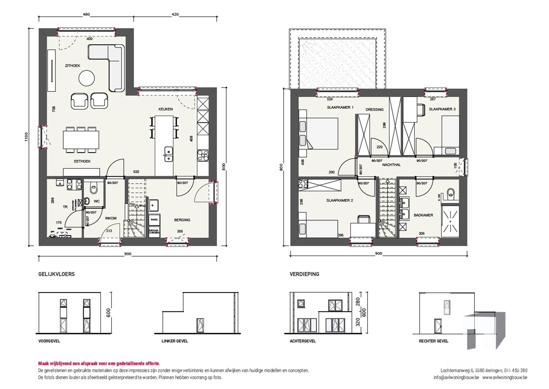 Maison à vendre à Beringen avec 3 chambres - photo 3