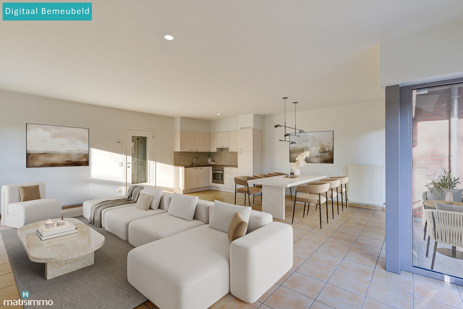 INSTAPKLAAR EN ENERGIEZUINIG APPARTEMENT MET PARKEERPLAATS AAN DE RAND VAN CENTRUM TONGEREN - foto 5