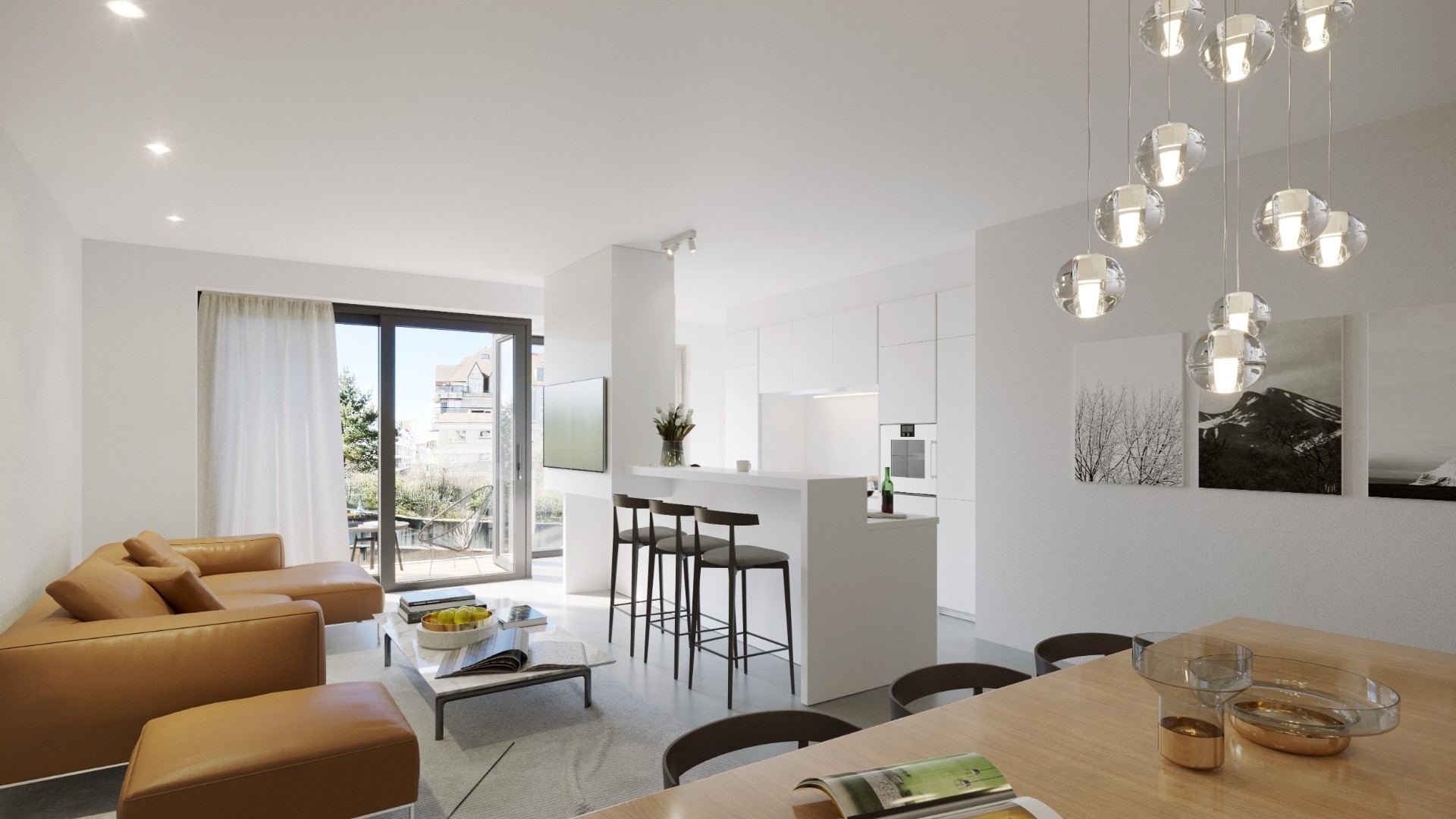 Rum en zuidwest gericht appartement in nieuwbouwresidentie Du Parc - foto 1