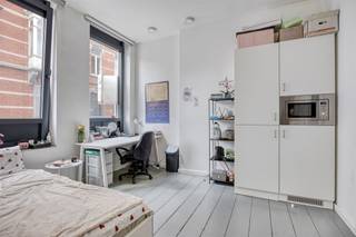 Deze studentenkamer bevindt zich in het centrum van Leuven op een boogscheut van het station en verschillende campussen.Het gebouw werd in 2021...