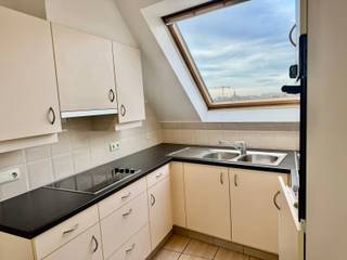 Deze flat met twee slaapkamers en terras is gelegen in het centrum van Geraardsbergen, zeer dichtbij de markt. Het dakappartement is gelegen op de...