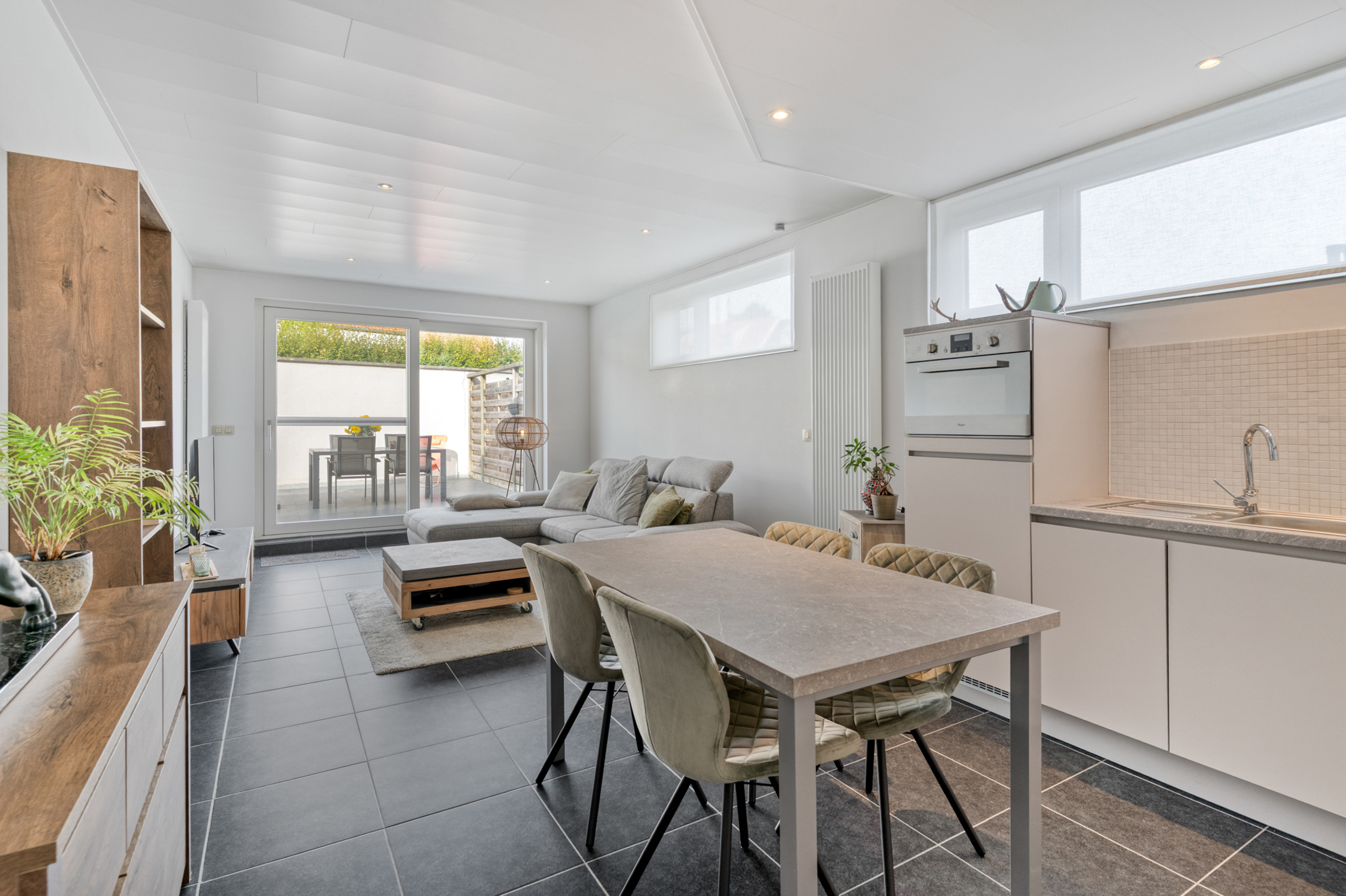 Gelijkvloers appartement met 1 slaapkamer - foto 5