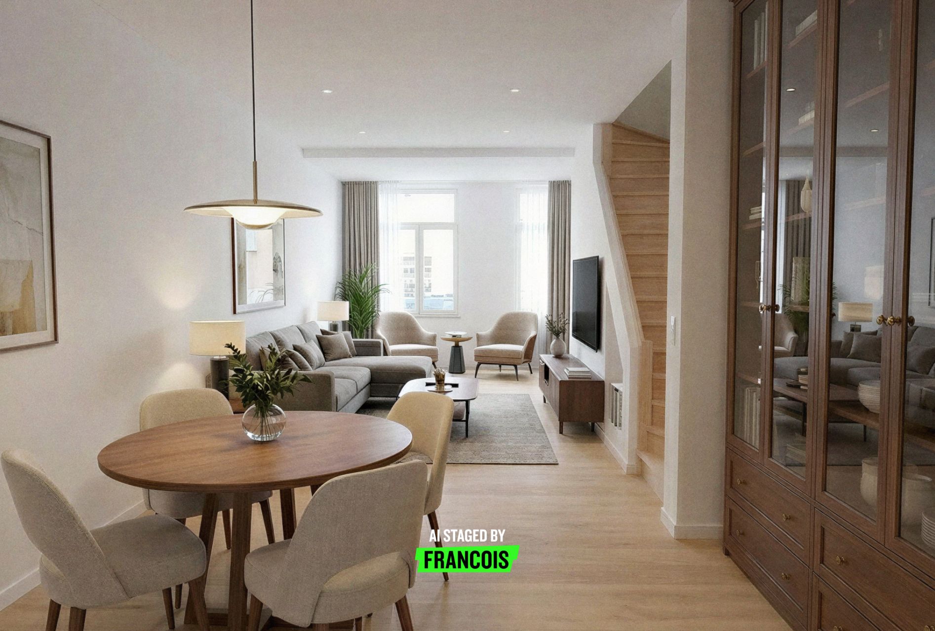 Lichtrijke en smaakvol gerenoveerde stadswoning aan de Vesten te Brugge - foto 4