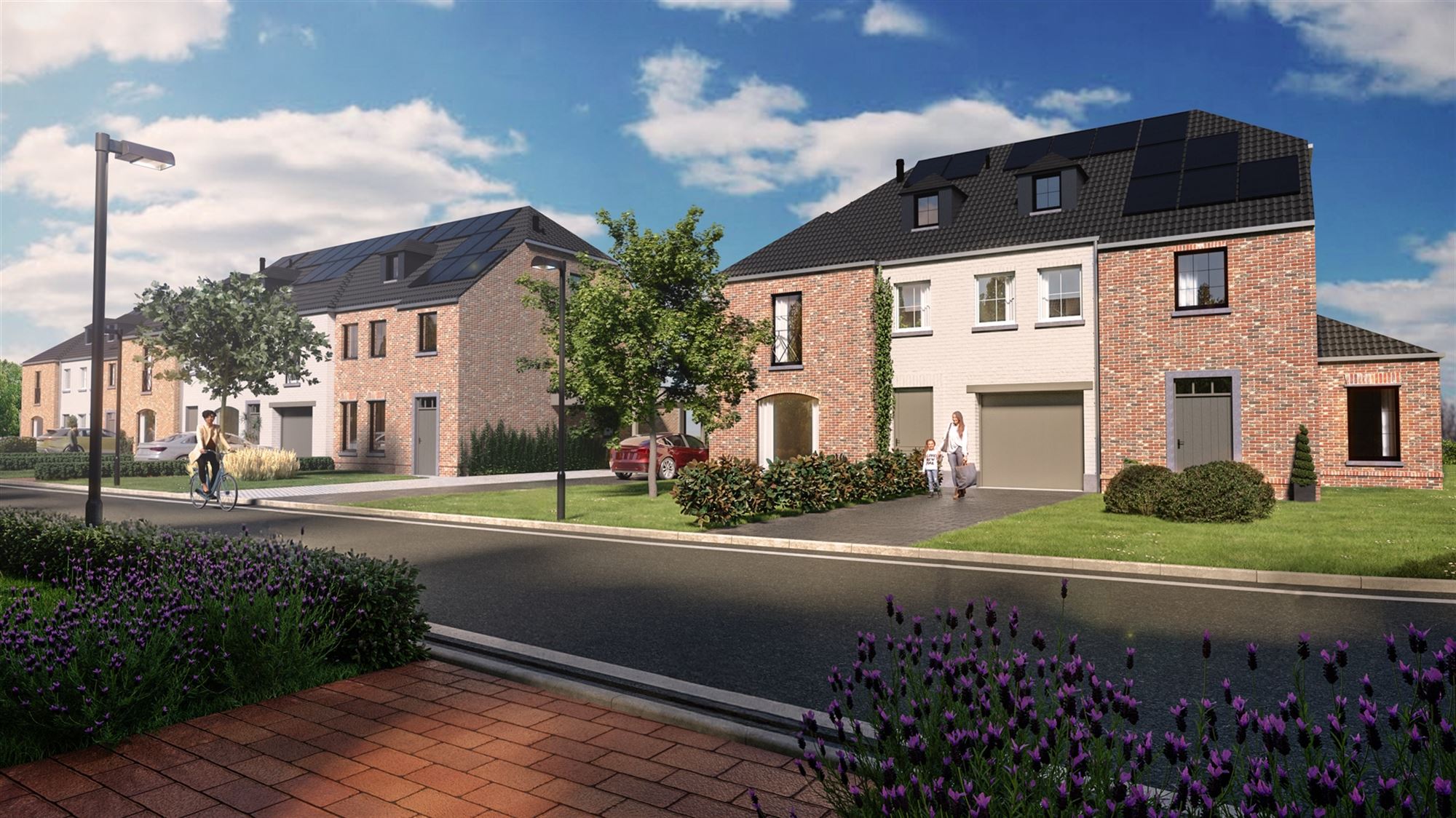 NIEUWBOUWWONING MET 3 SLAAPKAMERS UITERST CENTRAAL DOCH RUSTIG GELEGEN TE ZONHOVEN - foto 1