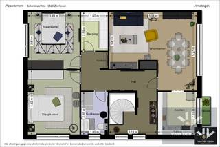 Ruim, instapklaar 2-slaapkamerappartement met goede, correcte huurders, op de eerste verdieping (met uitbreidingsmogelijkheden) van een...