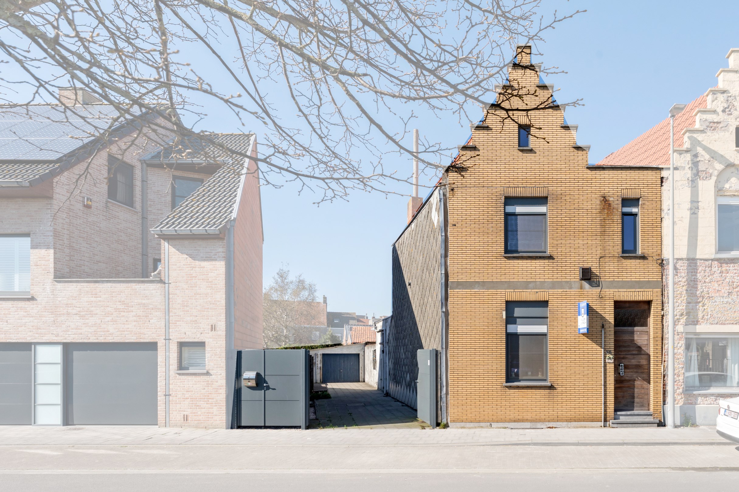 Halfopen woning met garage te Zeebrugge-dorp - foto 1