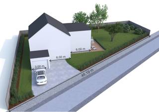 Dit ruime perceel van 1059 m² is gelegen in een rustige, doodlopende straat in Retie. De bouwgrond is ideaal voor een open bebouwing en bevindt zich op slechts 2 km van de autosnelweg E34 Antwerpen – Eindhoven.<br />Op deze bouwgrond is het mogelijk een gezinswoning te bouwen volgens de volgende specificaties:<br />- Voorgevelbreedte: max 33,63 m <br />- Bouwdiepte: max 14,72 m <br />- Aantal bouwlagen: max 2 bouwlagen en een dakverdieping <br />- Nokhoogte: max 11 m