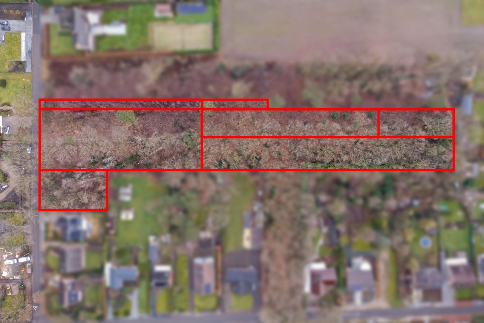 2 BOUWGRONDEN VOOR OPEN BEBOUWING EN ACHTERLIGGENDE GRONDEN in de bosrijke villabuurt op de Bosstraat te Lanaken! - foto 2