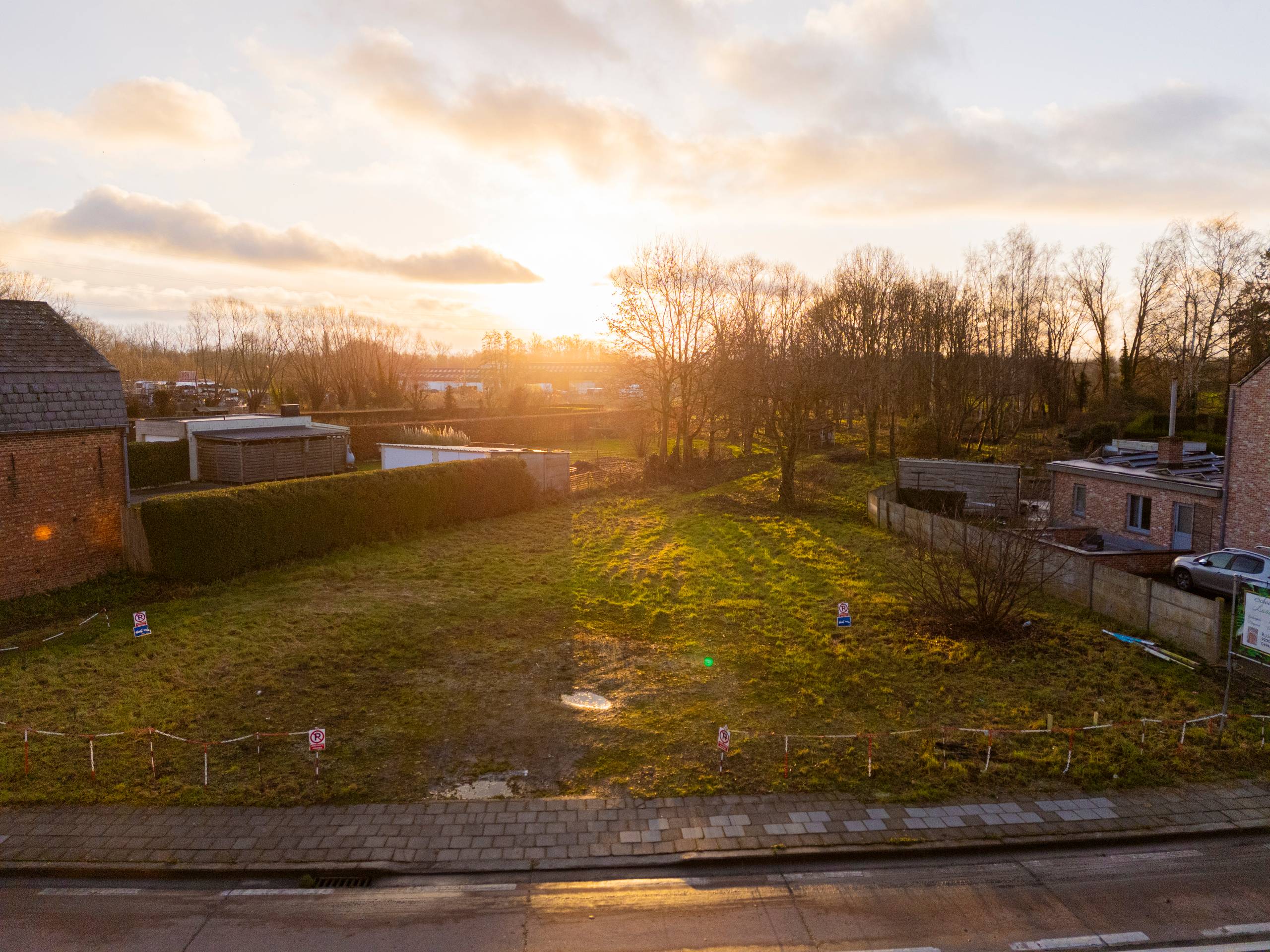 Mooie bouwgrond voor halfopen bebouwing in Appels - foto 3
