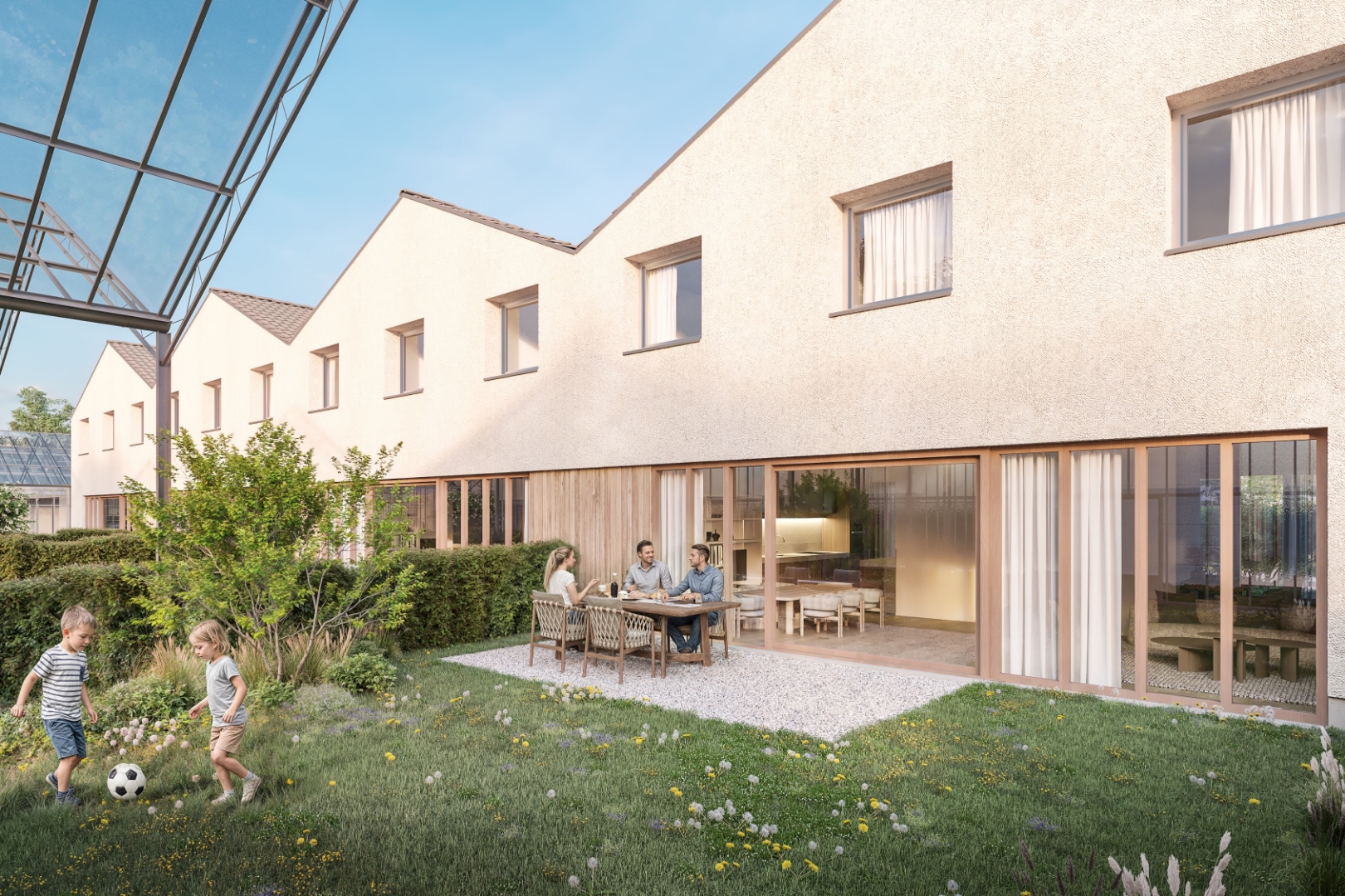 Gezinswoning met 4 slaapkamers en tuin met zonneterras - foto 1