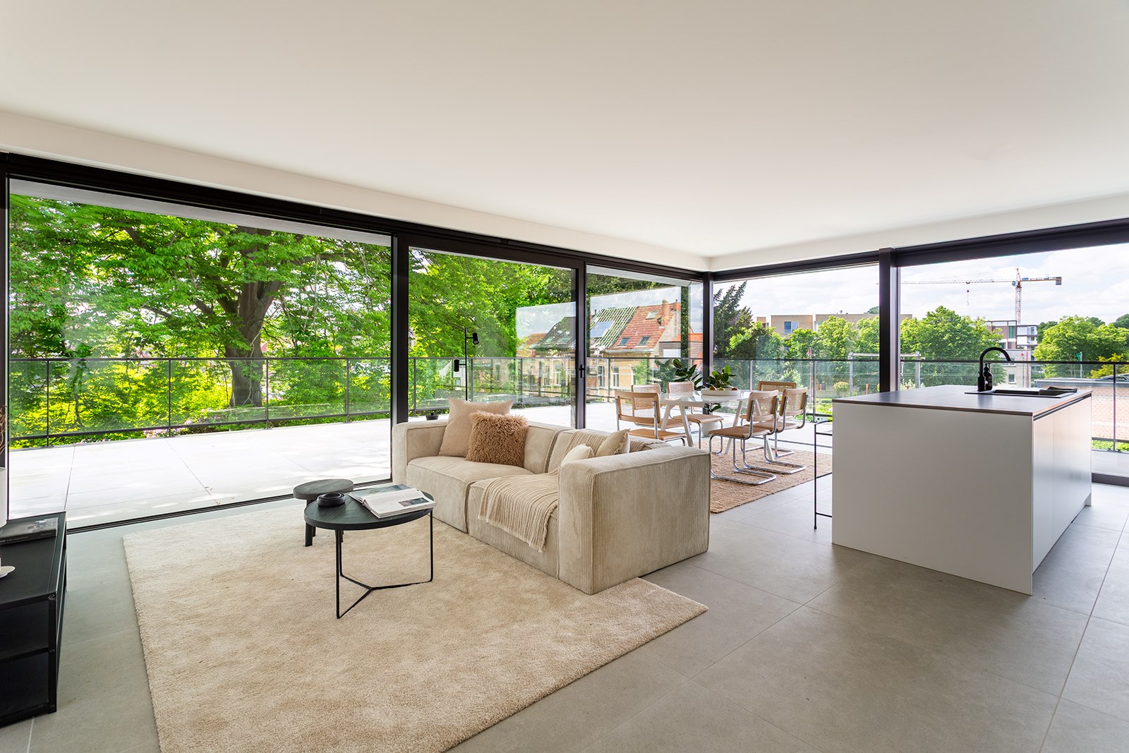 Panoramische penthouse met ruim dakterras en 3 slaapkamers - foto 1