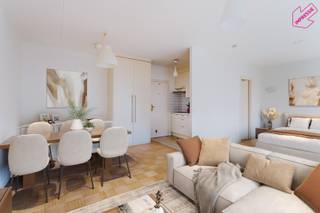 Ontdek deze charmante flat gelegen in de unieke Vleeshuiswijk, midden in het historische centrum van Antwerpen. Een plek waar middeleeuwse...