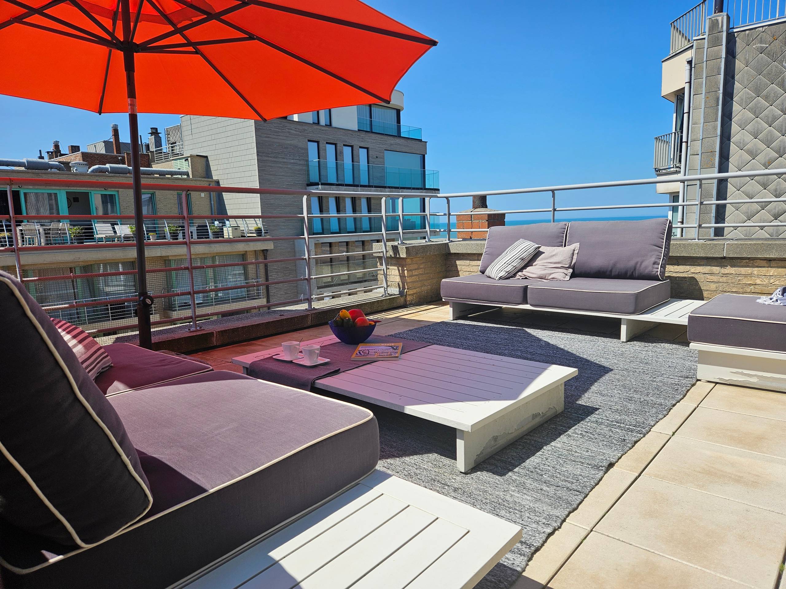 penthouse met 2 terrassen en zeezicht te koop in Koksijde! - foto 2