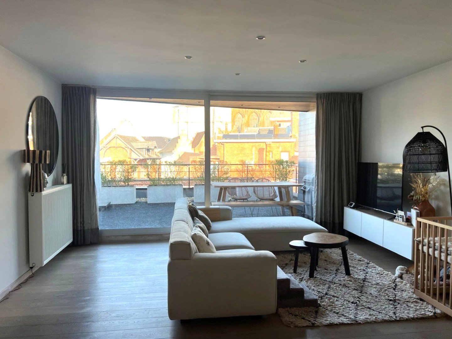 RUIME DUPLEX te Diest : 2 slpks, terras - foto 1