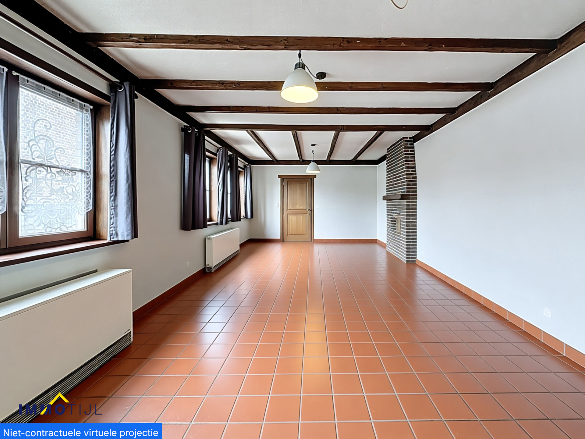 Halfopen woning met 3 slaapkamers, oprit en garage! - foto 4