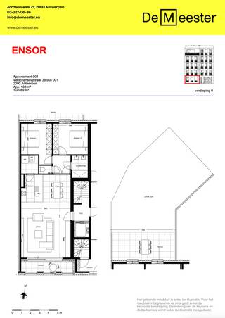 A new architectural statement in the heart of Antwerp South.<br /><br />Small-scale, refined and designed with outdoor living in mind.<br />In Verschansingstraat, an exclusive project of 7 apartments, each with a terrace, designed by Binst Architects, is taking shape.<br /><br />A hidden gem in the making.<br />More coming soon…