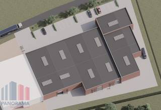 Kwaliteitsvol nieuw te bouwen KMO-park "Hezeschrans" te koop, bestaande uit 9 KMO-units met oppervlaktes tussen 211 m² en 414 m² (eventueel samen...