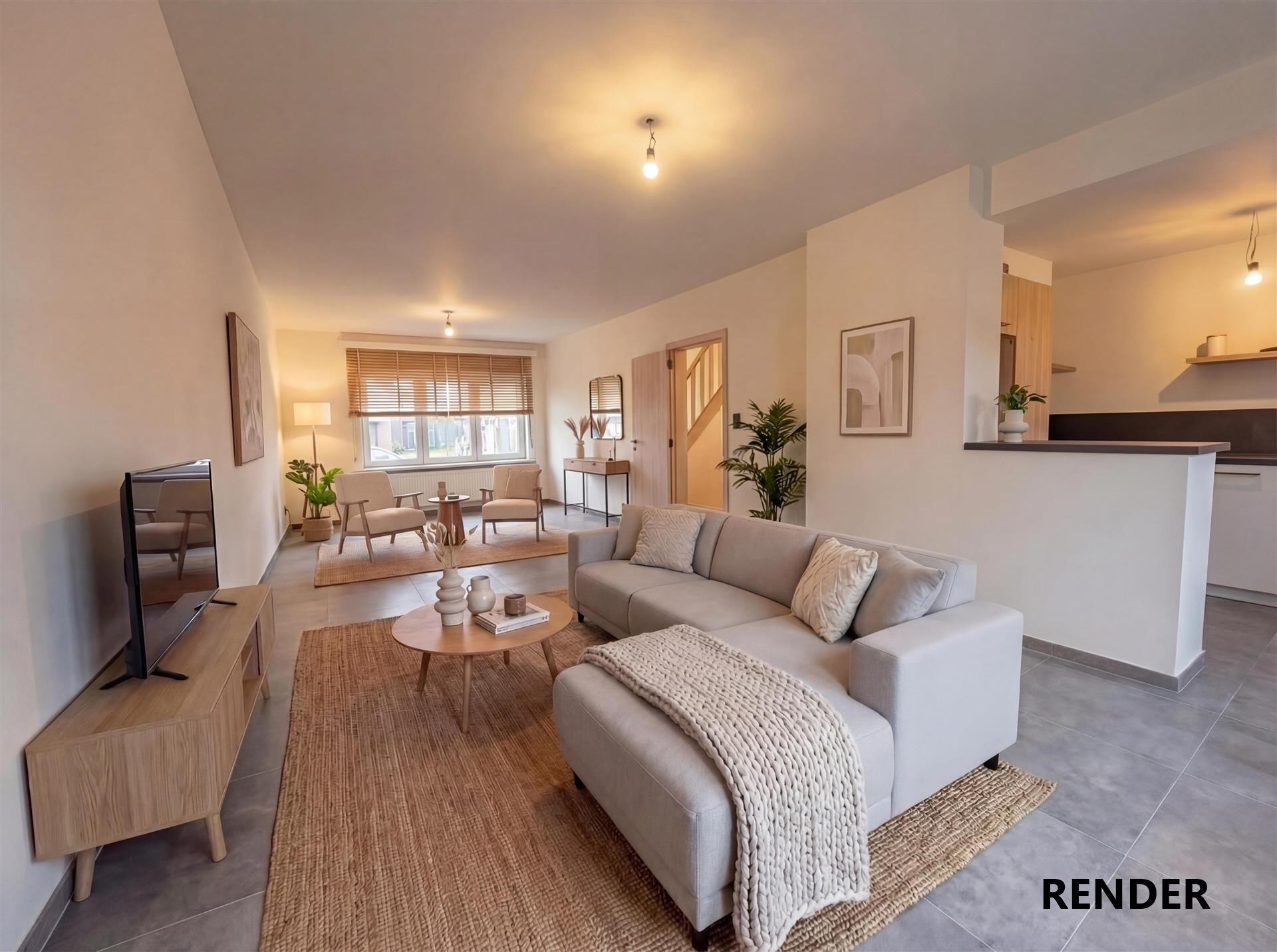 Gerenoveerde woning met drie slaapkamers te Hofstade - foto 3