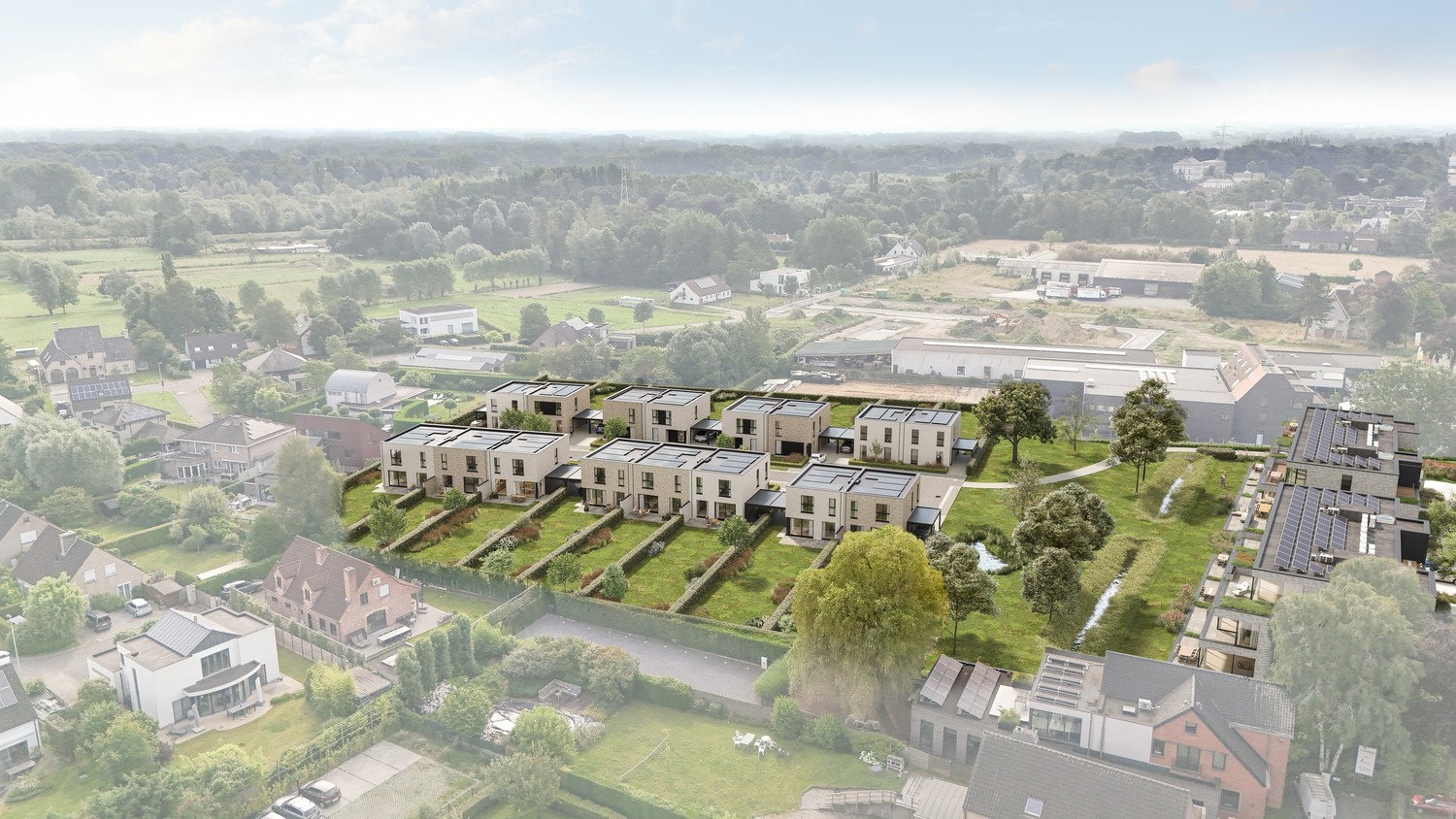 Halfopen woning in opbouw met 3 slaapkamers - photo 3