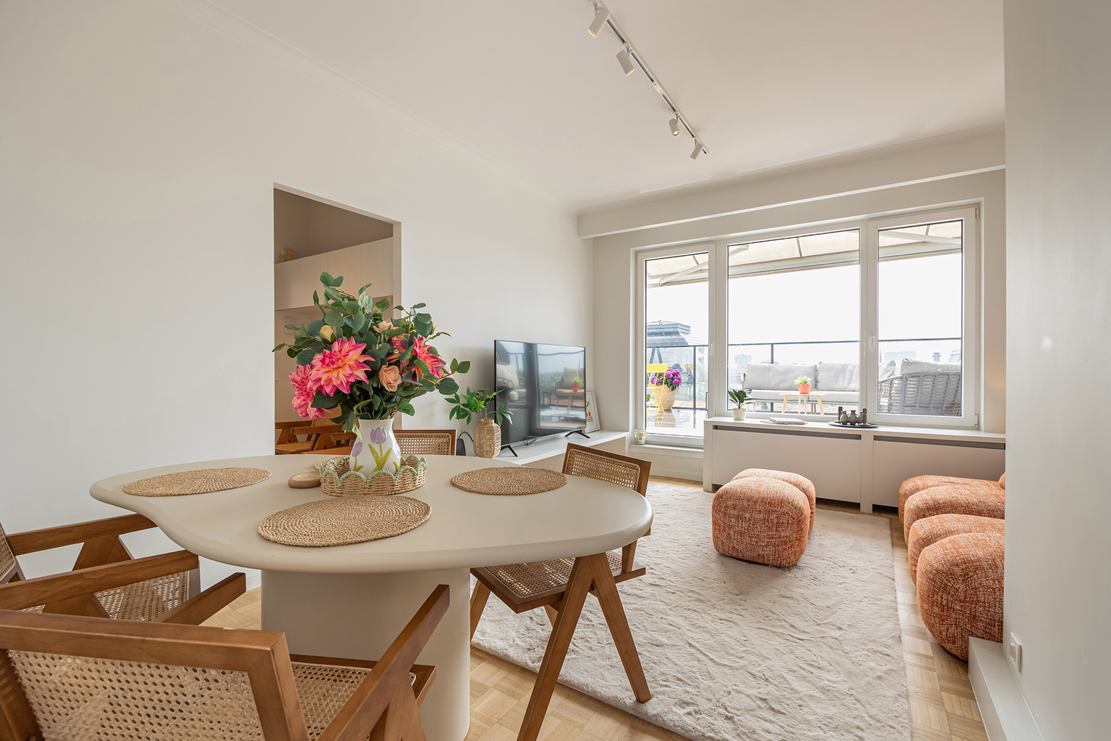 ANTWERPEN - Penthouse met zicht op het Justitiepaleis - foto 4