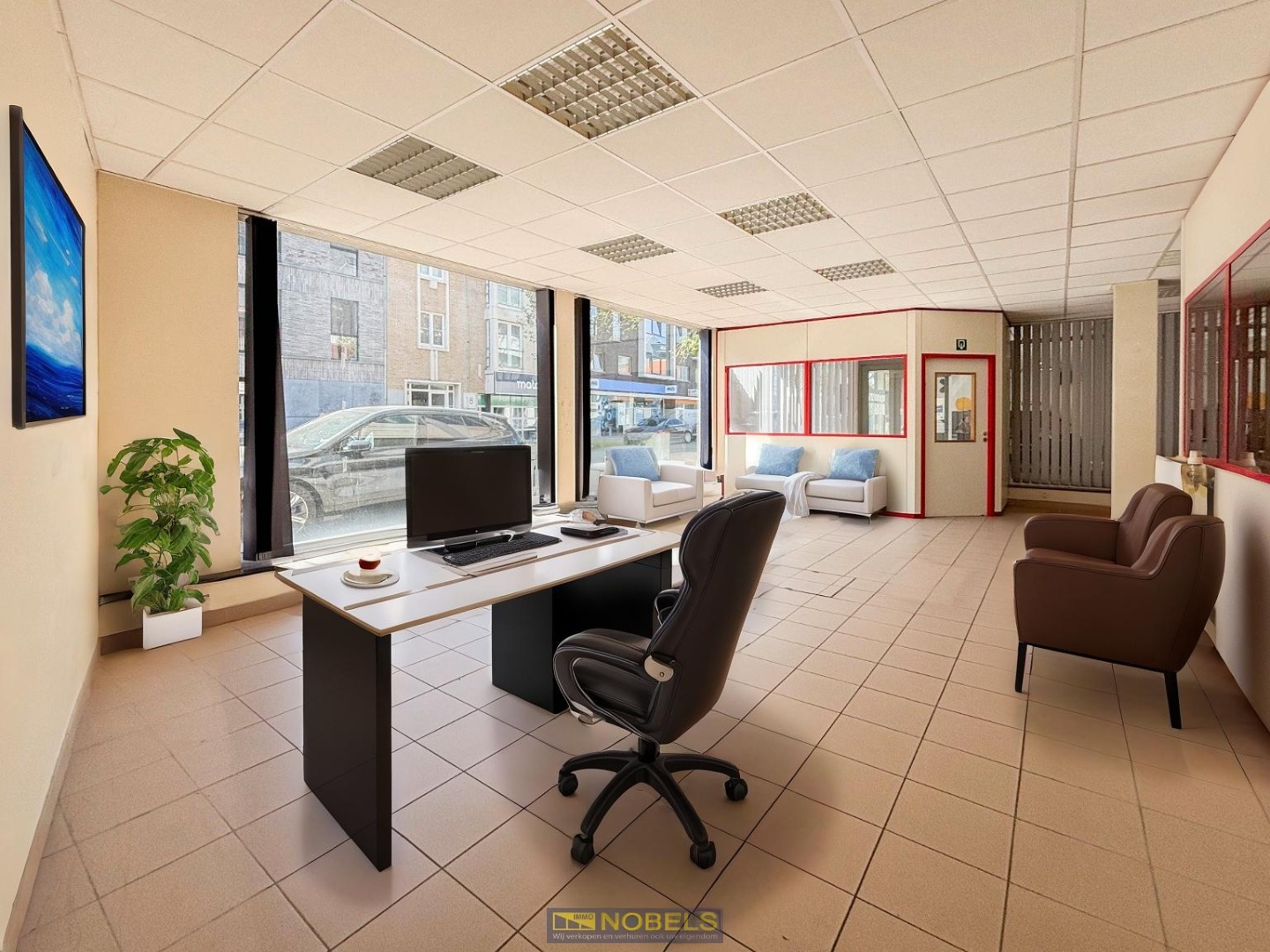 TE HUUR, ruim en veelzijdig handels- en commercieel pand in het centrum van Oudenaarde - foto 5