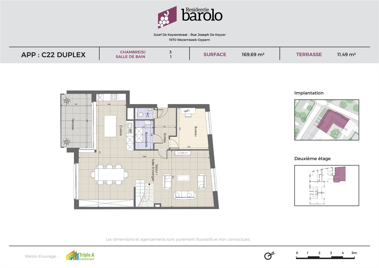 Ruim nieuwbouw duplex gelegen op de tweede verdieping met zuidgericht terras. - foto 4