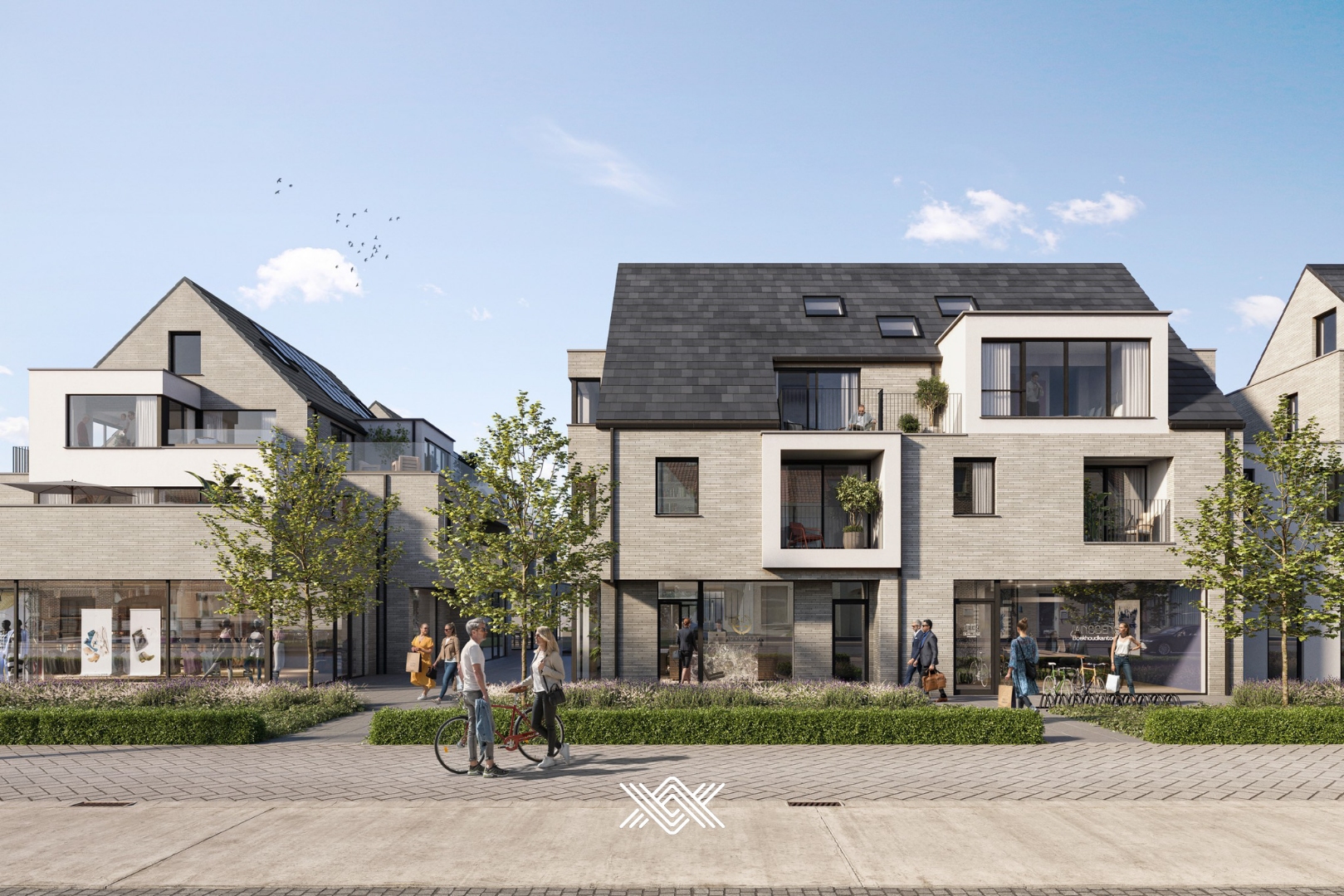 Duplex tweeslaapkamerappartement op het tweede en derde verdiep - foto 4