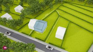 <p><span>Bouwgrond voor een halfopen bebouwing op 5 are in een rustige verkaveling</span></p><p><span> </span></p><p><span>Dit mooie, zuidwest georiënteerde perceel ligt in een van de rustigste verkavelingen van Keerbergen, een omgeving waar privacy, rust en kindvriendelijkheid vanzelfsprekend zijn. Met een straatbreedte van 13 meter is deze bouwgrond ideaal voor een halfopen bebouwing en biedt het de mogelijkheid om een woning te realiseren met een bouwoppervlakte van 125 m², perfect voor wie droomt van een comfortabele gezinswoning in een buurt waar kinderen veilig op straat kunnen spelen. </span></p><p><span> </span></p><p><span>De bouwvoorschriften laten een maximale bouwoppervlakte toe van 25% van het totale perceel, zowel op het gelijkvloers als op de verdieping. Daarnaast kunnen kantoren, diensten of vrije beroepen worden geïntegreerd, op voorwaarde dat ze verbonden blijven aan de woonfunctie en beperkt zijn tot 25%. De voorbouwlijn wordt afgestemd op het aanpalende perceel en bevindt zich tussen 5 en 10 meter, terwijl er minimaal 3 meter afstand tot de zijgrens moet worden gerespecteerd. De dakvorm is volledig vrij binnen een hellingshoek van 0° tot 45°, en een bijgebouw tot maximaal 40 m² behoort eveneens tot de mogelijkheden.</span></p><p><span> </span></p><p><span>Aarzel niet om contact op te nemen voor meer informatie of de gedetailleerde bouwvoorschriften en mogelijkheden. Christel helpt je graag verder.</span></p><p><span> </span></p><p><span>015 20 36 00 - <span>info@domoxim.be</span></span></p><p><span> </span></p><p><span>domoXim. Waar dromen thuis komen!</span></p><p><span> </span></p><p><span>Ook de waarde van je eigen woning kennen? Wij geven je graag advies.</span></p>