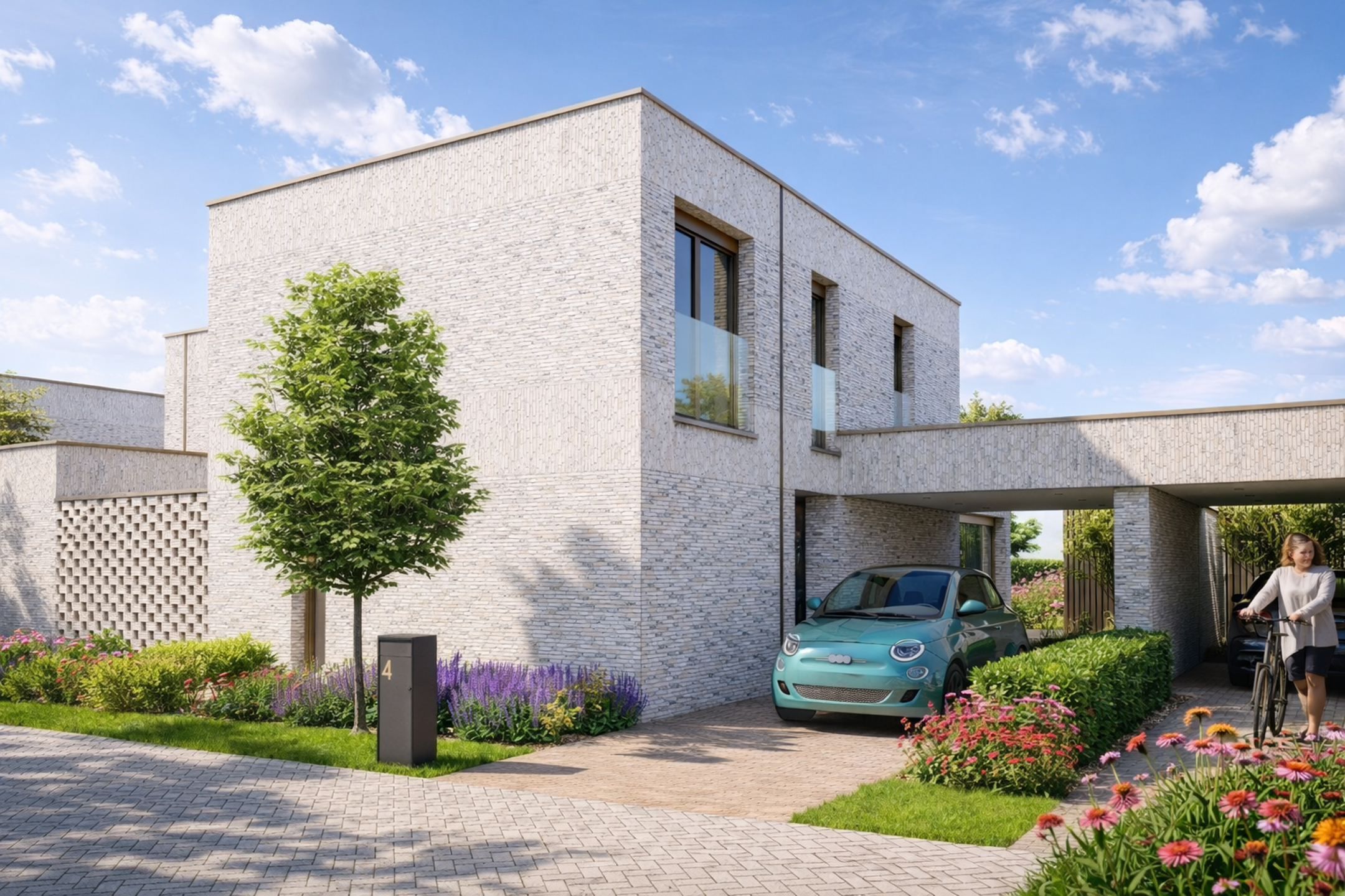 NIEUWBOUWWONING - 4 SLPK - TOPLIGGING - foto 1