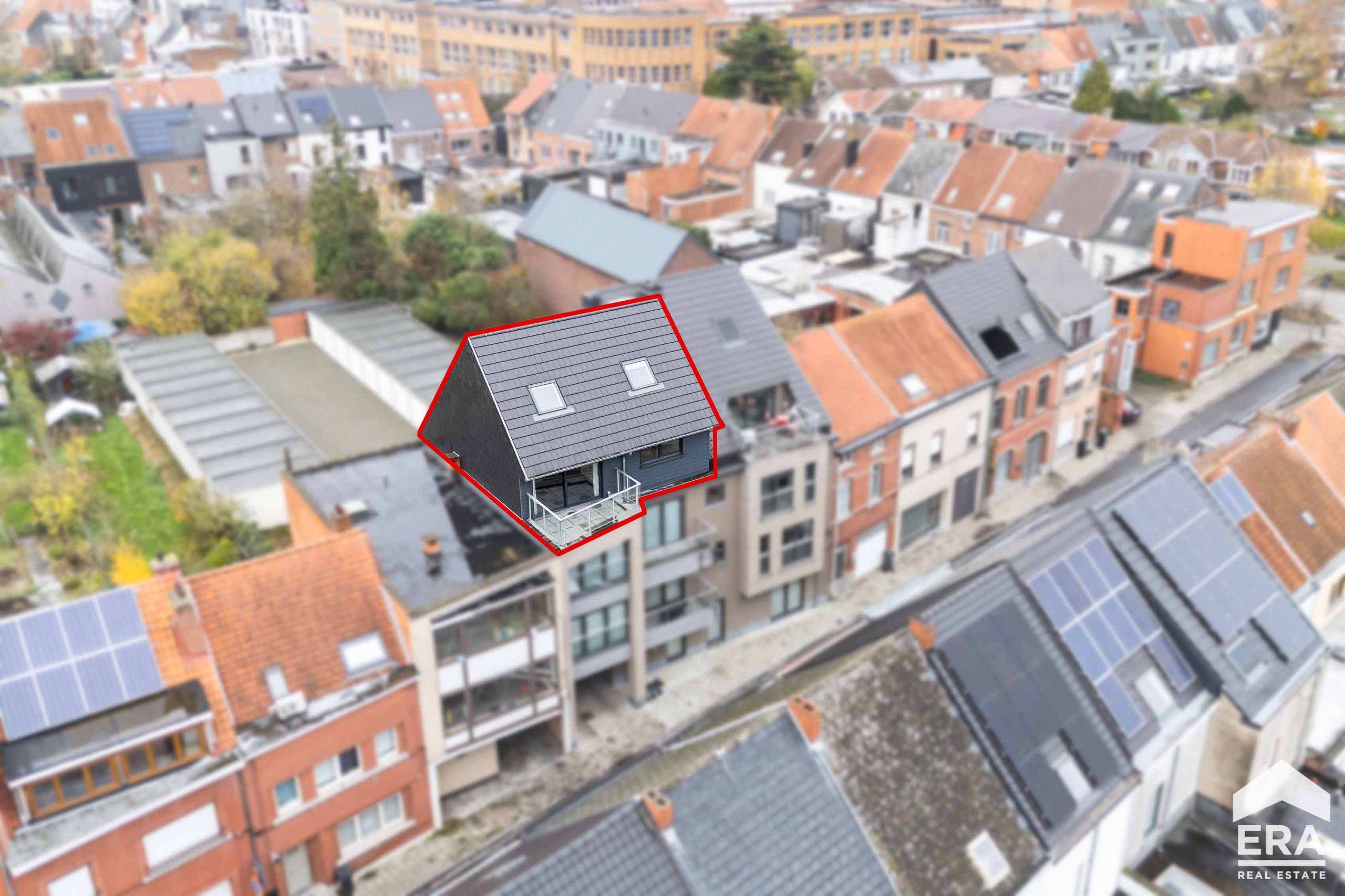 Modern duplexappartement met 2 slpks, 2 badks en terras - foto 1