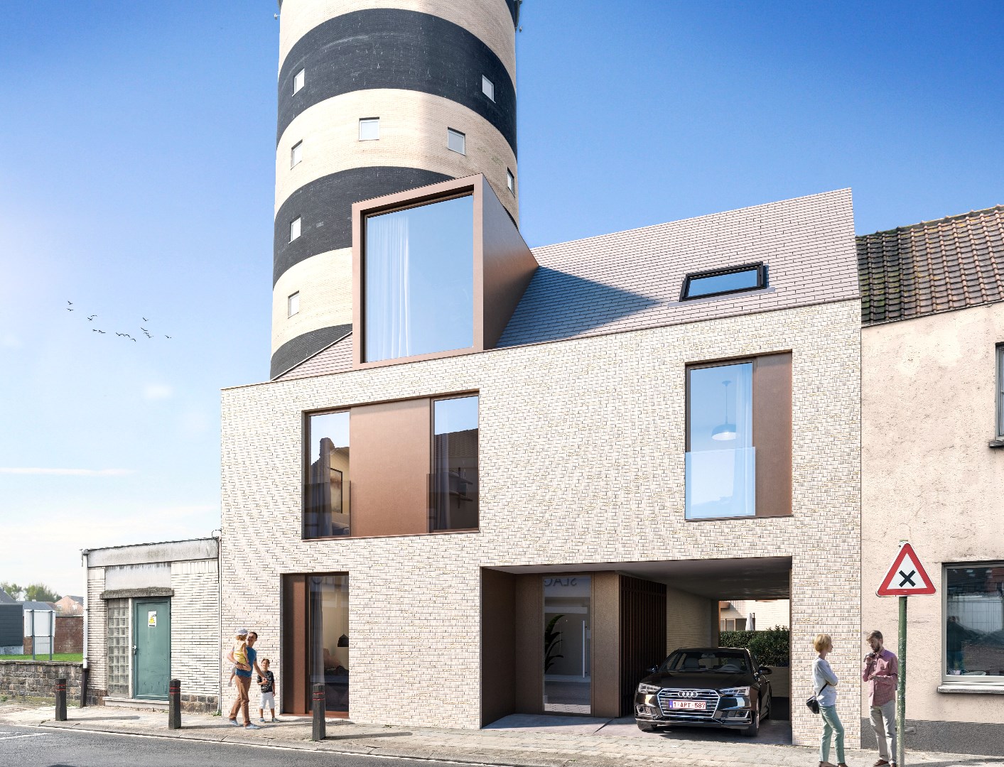 Nieuwbouwappartement met 2 slaapkamers en terras in residentie 'De Watertoren' - foto 1