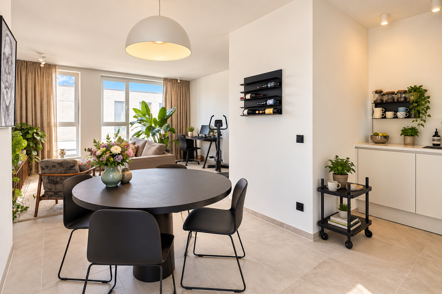 Recent appartement met zonnig terras + 2 staanplaatsen - foto 4