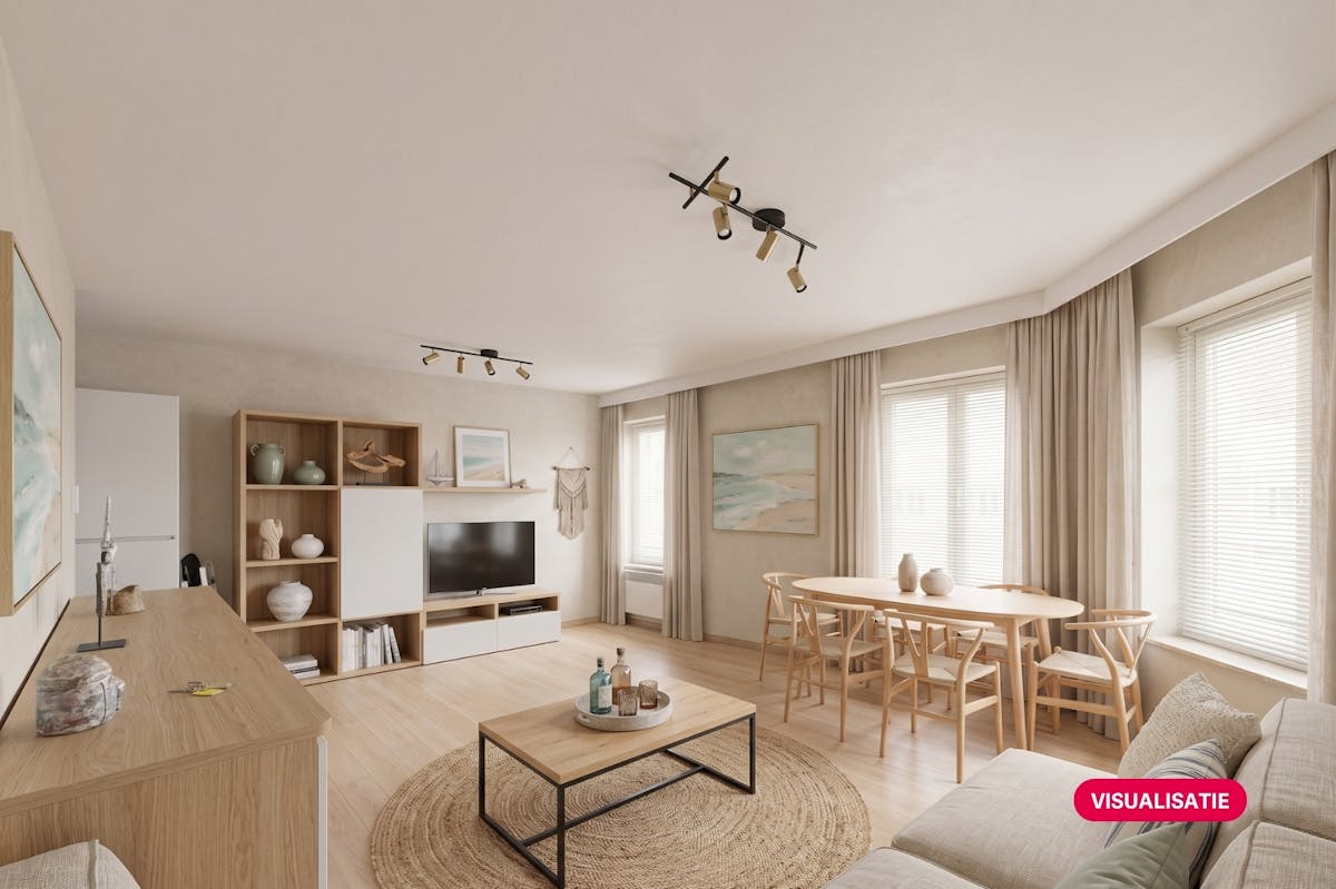 Gemeubileerde studio met slaaphoek te koop te Blankenberge - foto 2