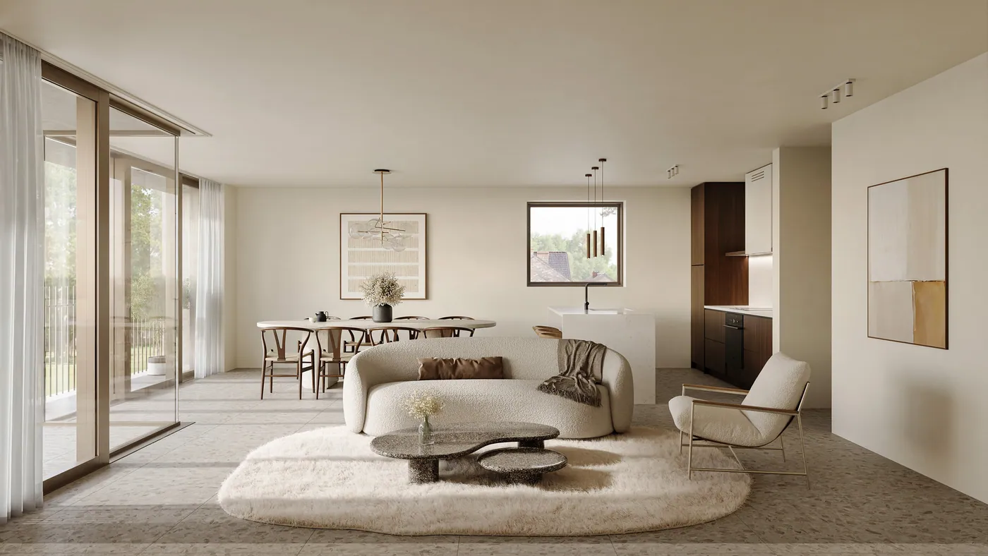 2-slk appartement in een kleinschalige luxe residentie aan het Verloren Bos park - foto 2