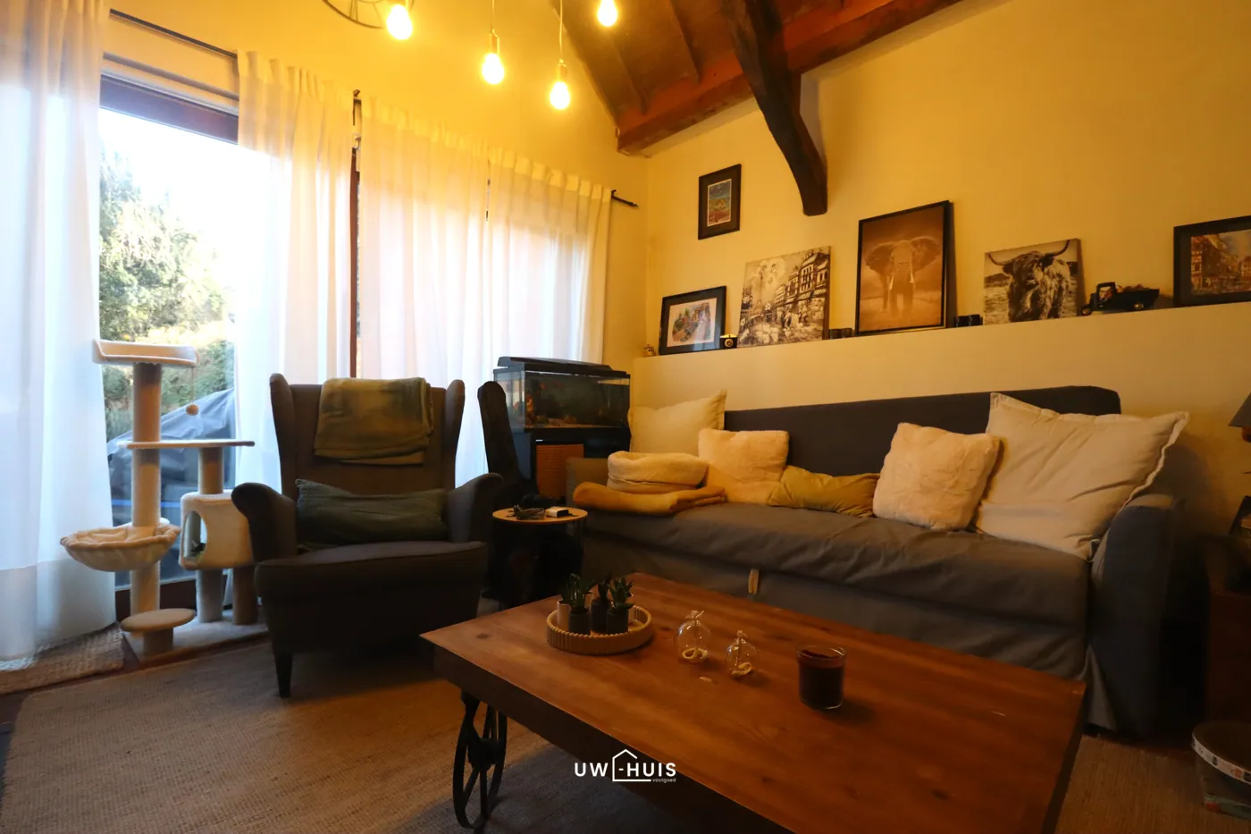 Charmant duplex appartement met 1 slaapkamer en gezellige tuin achteraan het gebouw - foto 3