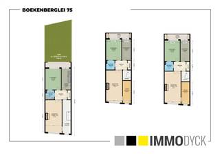 <p><span>Ligging</span><span>:</span></p><p><span> </span></p><p><span>Te moderniseren opbrengsteigendom met 3 appartementen (geen lift) centraal gelegen te Deurne-zuid met alle voorzieningen (winkels, supermarkt, banken , buurtwinkels, horeca, openbaar vervoer) in de onmiddellijke omgeving. Het Boekenbergpark bevindt zich op 400 m.</span></p><p><span> </span></p><p><span>Indeling:</span></p><p><span> </span></p><p><span>Glv.: appartement met 1 (ruime) slaapkamer, badkamer met douche, basic keuken. De keuken is achteraan gelegen en biedt doorgang naar de verzorgde tuin van ca. 130 m² (22-23.5 m diep)</span></p><p><span> </span></p><p><span>1° & 2° verd.: 2 quasi identieke appartementen met beiden een inkomhal met vestiaire, woonkamer 25 m², basic keuken (vooraan), basic badkamer met douche en toilet en 2 slaapkamers achteraan waarvan 1 met toegang tot het terras (5 m²)</span></p><p><span> </span></p><p><span>In de kelder van hetgebouw zijn er 5 bergingen beschikbaar.</span></p><p><span> </span></p><p><span>Technische kenmerken:</span></p><p><span> </span></p><p><span>EPC Label : Glv Label D (352) - 1° verd.: Label E (439) - 2° verd. Label B (169)</span></p><p><span>Dak gebouw geïsoleerd in 2025</span></p><p><span>Glv. & 1° verd. CV met gaskachel - 2° verd. Recente condensatieketel op aardgas</span></p><p><span>Glv.: houten ramen met enkel glas - 1° verd.: hout enkel glas/pvc dubbel glas - 2° verd.: pvc ramen met dubbele beglazing</span></p>