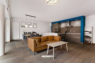 Au cœur du quartier le plus dynamique de Louvain, nous proposons ce magnifique appartement de 2 chambres, prêt à emménager, avec un...