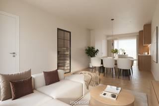 Op een gunstig gelegen perceel in Kessel, vlakbij het centrum, winkels, scholen en openbaar vervoer, bevindt zich deze energiezuinige nieuwbouwwoning (BEN) met drie slaapkamers. De woning biedt een aangename woonomgeving met een groen uitzicht, gecombineerd met hedendaags wooncomfort volgens de strengste energienormen.<br /><br />Deze stijlvolle halfopen bebouwing wordt uitgerust met een warmtepomp, zonnepanelen, een volledig ingerichte keuken en een moderne badkamer. Bovendien krijgt u nog inspraak in de afwerking, volledig volgens het lastenboek.<br /><br /><strong>Let op: de getoonde afwerking is louter indicatief en vormt geen weergave van de specificaties in het lastenboek.</strong><br /><br />Via de inkomhal met gastentoilet betreden we de woning. De lichtrijke leefruimte biedt voldoende plaats voor een gezellige zithoek en een aparte eetruimte. De open keuken sluit hier naadloos op aan en wordt voorzien van kwalitatieve toestellen. Vanuit de leefruimte heeft u directe toegang tot het ruime terras en de zuidoost georiënteerde tuin, waar u in alle rust en privacy kunt genieten. Op het gelijkvloers bevindt zich eveneens een praktische berging.<br />Op de eerste verdieping geeft de nachthal toegang tot twee slaapkamers en een badkamer, uitgerust met een dubbele lavabo, inloopdouche en toilet. Mits de nodige aanpassingen kan de zolderverdieping worden ingericht als een volwaardige derde slaapkamer, met bijkomende bergruimte..<br />Een parkeerplaats dient verplicht bij aangekocht te worden. In de voortuin wordt bovendien een fietsenberging voorzien in een stalen constructie.<br /><br />Dit is een uitstekende opportuniteit als u op zoek bent naar een kwalitatieve nieuwbouw woning met 3 slaapkamers op een centrale locatie. Contacteer ons voor meer informatie op 0474/78 07 73 of neem een kijkje op www.boonstravastgoed.be.<br /><br />Bijzonderheden:<br />- Nieuwbouw<br />- 3 slaapkamers<br />- Centrale locatie
