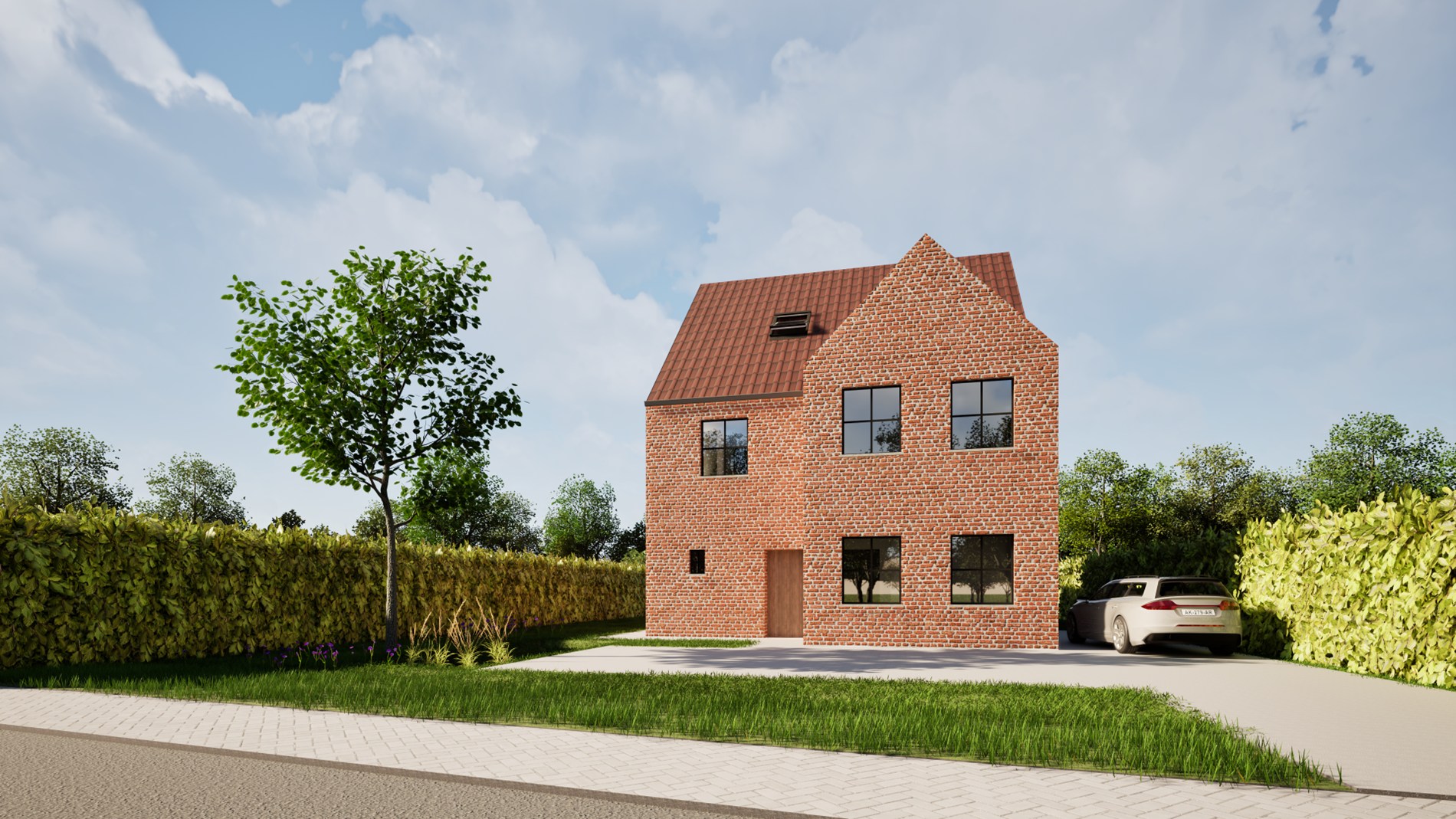 Afgewerkt gelijkvloersappartement met 2 slaapkamers - foto 1